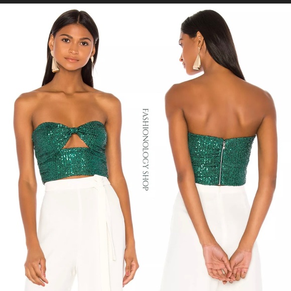 NBD Tops - NBD REVOLVE Elektra Sequin Top